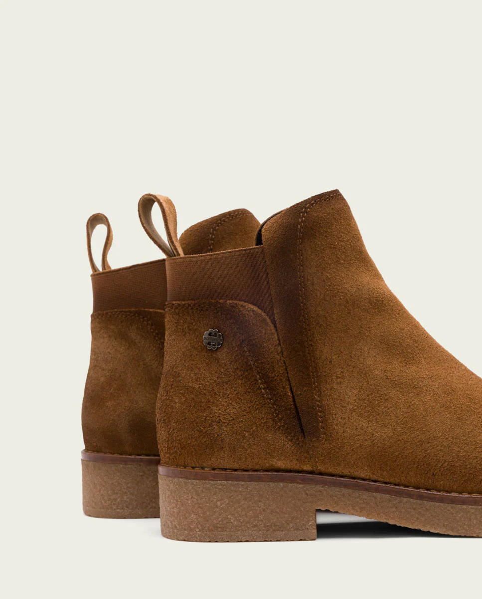 BOTINES DE PIEL CUERO CON ELÁSTICOS ANNA - Image 5