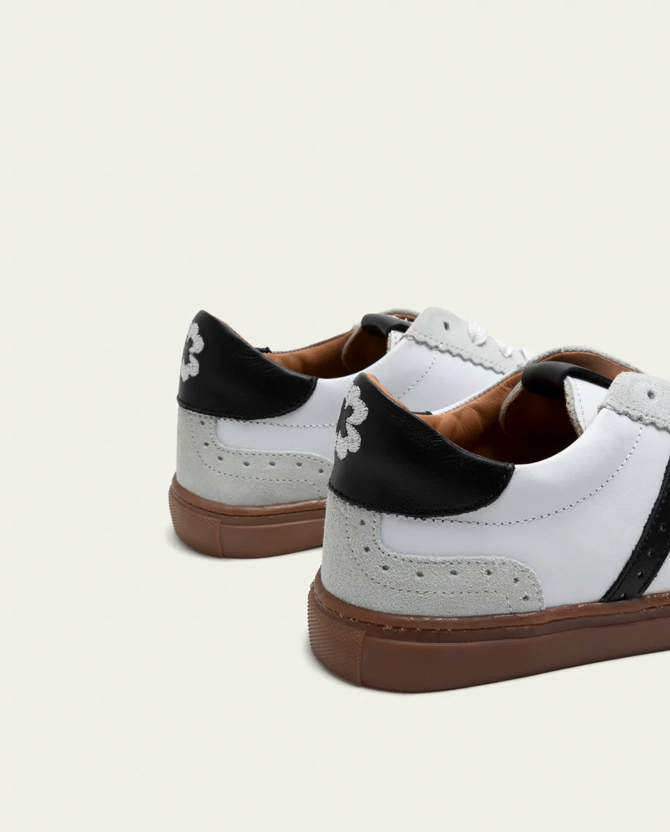 SNEAKERS DEPORTIVAS BLANCO Y NEGRO OSLO - Image 5