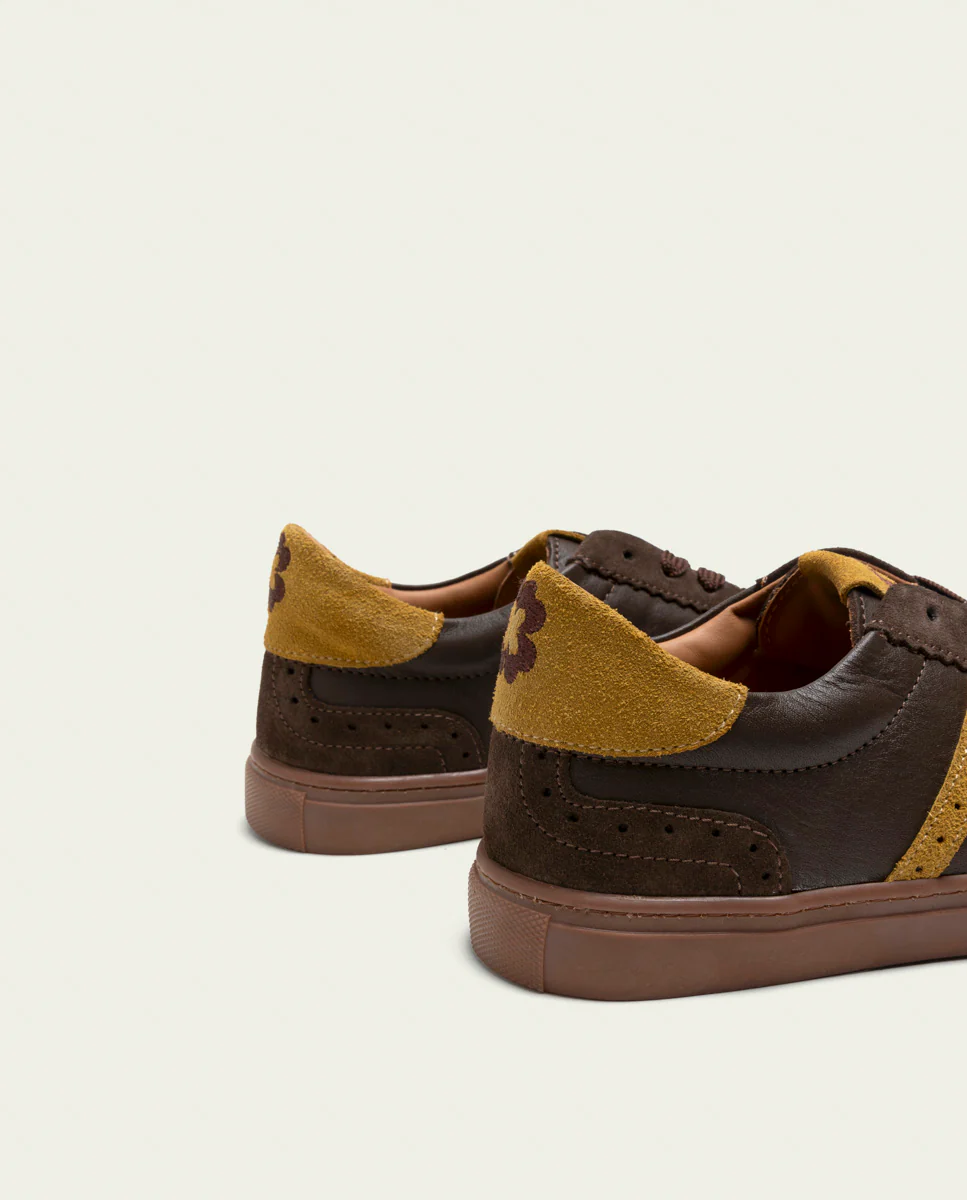 SNEAKERS DEPORTIVAS SERRAJE MOKA MOSTAZA MADRID - Image 5