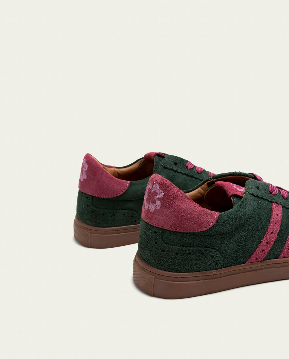 SNEAKERS DEPORTIVAS SERRAJE VERDE Y ROSA BERLIN - Image 5